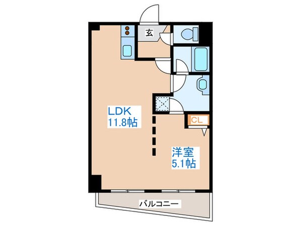 グランカーサ永山公園通 eastの物件間取画像